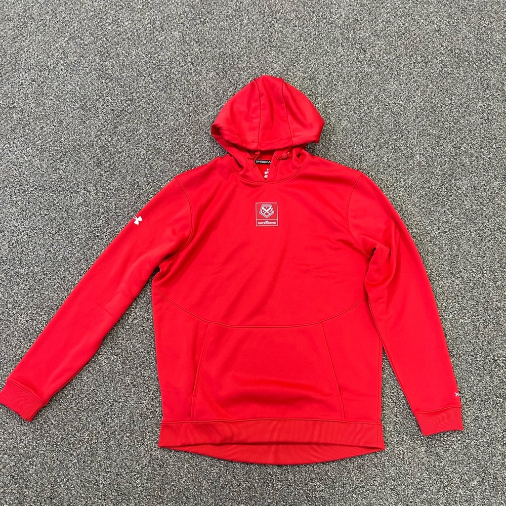 Under Armour Defenders XFL Vibrant Red Hoodie